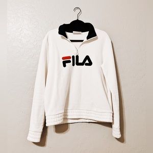White FILA sports jacket